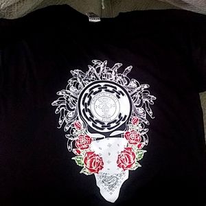Large black crook n castle t shirt
